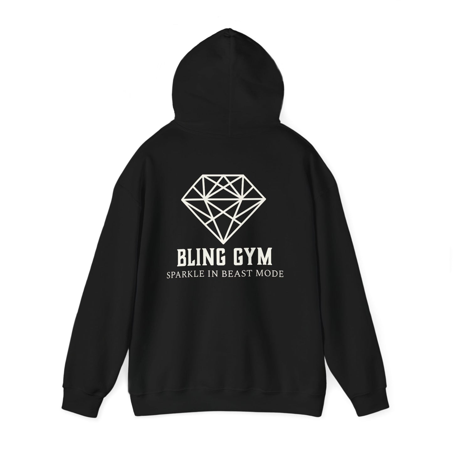 Black| Bling Gym Pump Cover| Gym Hoodie| Hooded Sweatshirt| Loungewear| Airport Outfit| Oversized Hoodie