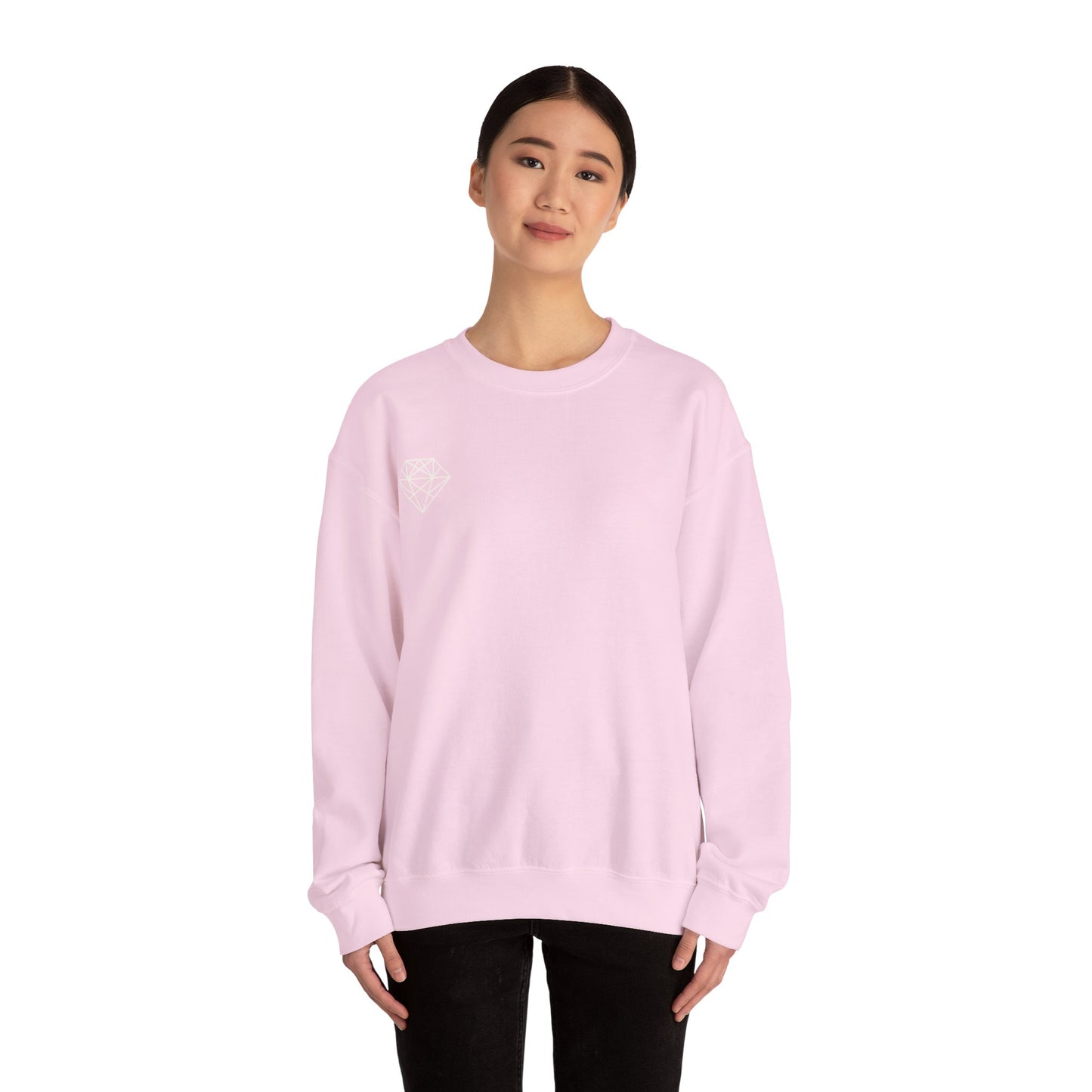 Baby Pink| Bling Gym Pump Cover| Crew Neck| Gym Jumper| Sweatshirt| Loungewear| Airport Outfit| Oversized Jumper