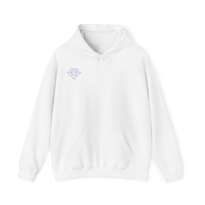 White Ice| Bling Gym Pump Cover| Gym Hoodie| Hooded Sweatshirt| Loungewear| Airport Outfit| Oversized Hoodie