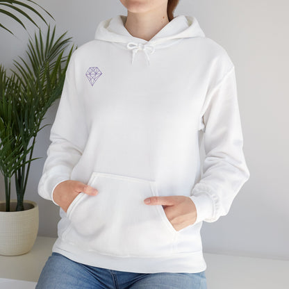 White Ice| Bling Gym Pump Cover| Gym Hoodie| Hooded Sweatshirt| Loungewear| Airport Outfit| Oversized Hoodie