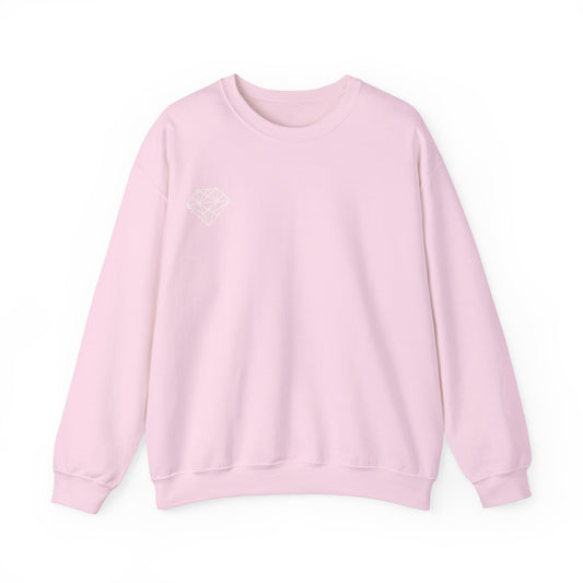 Baby Pink| Bling Gym Pump Cover| Crew Neck| Gym Jumper| Sweatshirt| Loungewear| Airport Outfit| Oversized Jumper