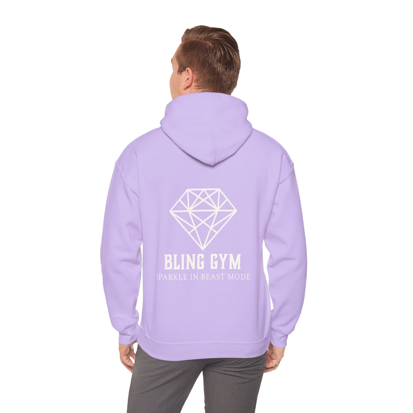 Orchid Purple| Bling Gym Pump Cover| Oversized Hoodie| Gym Jumper| Hooded Sweatshirt| Loungewear| Airport Outfit| Oversized Jumper