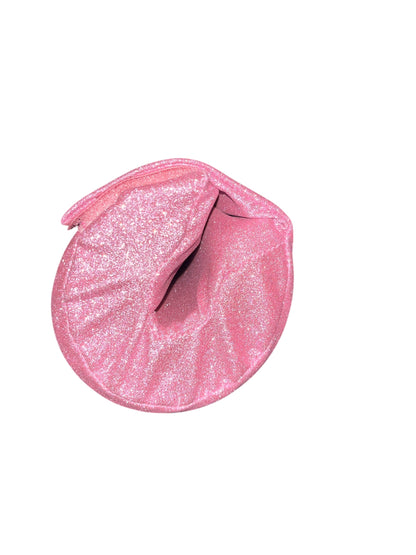 Bling Gym Pink Glitter Barbell Pad - Thick Foam and velcro closure for secure heavy lifts